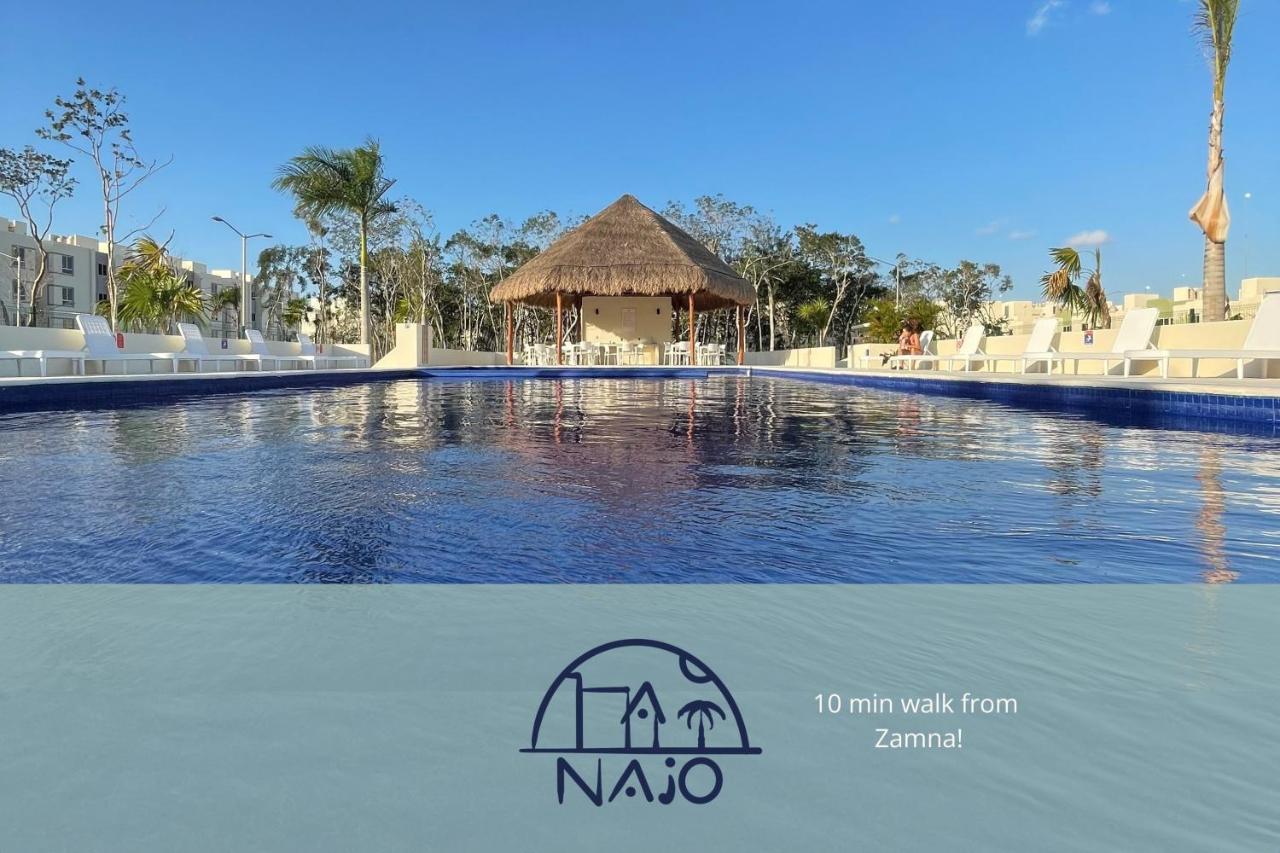 Zamna Tulum 2Br W/Pool & Wifi Vila Exterior foto